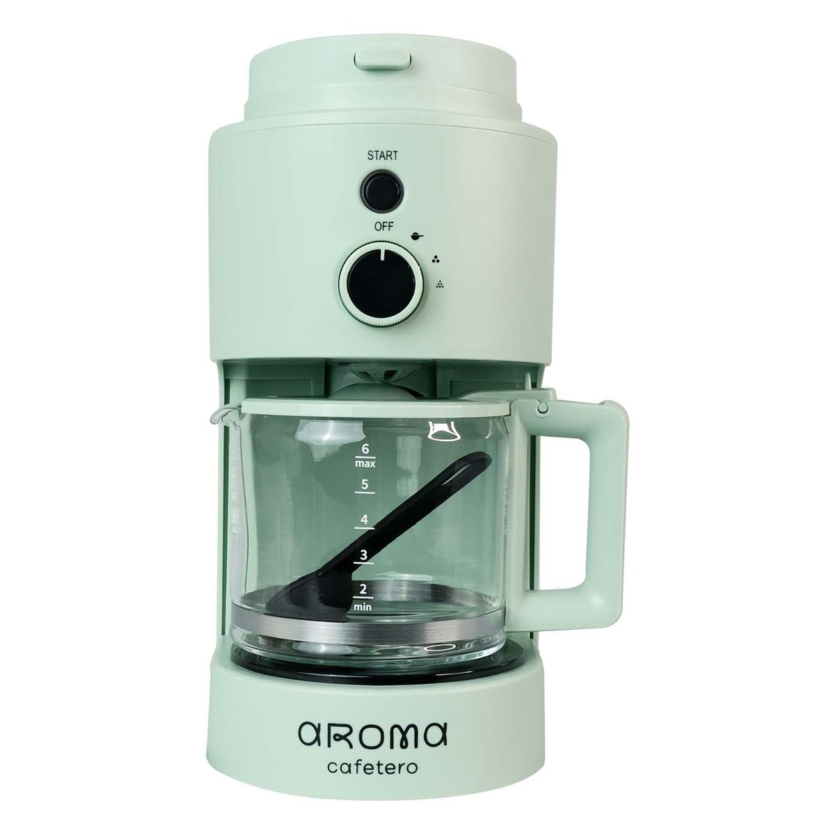 AROMA CAFETERO - Máquina de café tipo goteo con Molino Integrado Aroma Cafetero CMH-9 Verde