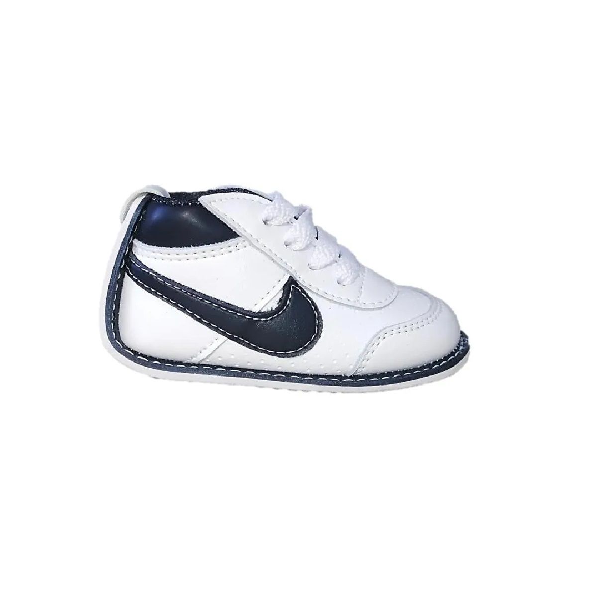 MUNDO BEBE - Zapatos bebé no tuerce tenis niño blanco azul
