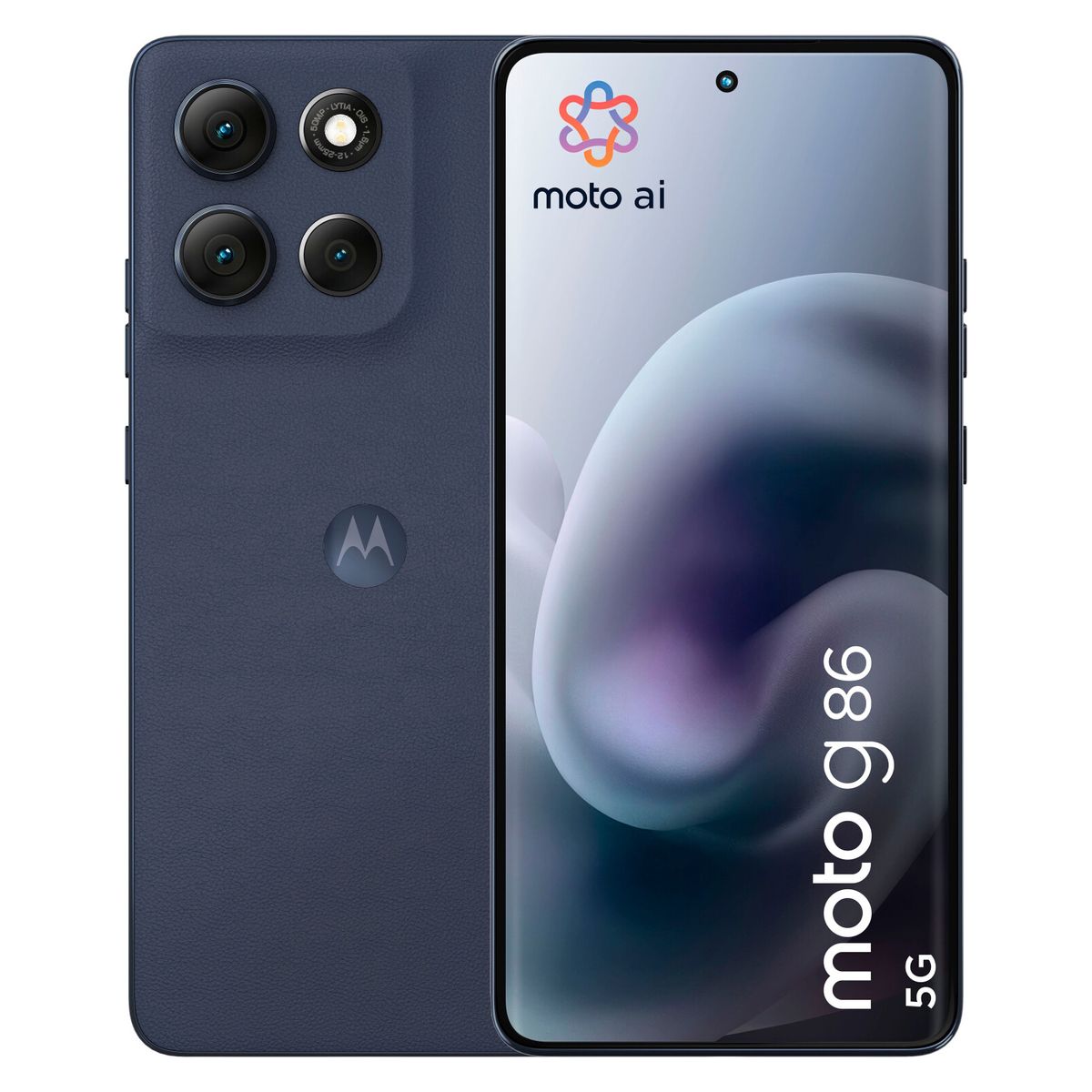 MOTOROLA - Celular Motorola Moto G86 5G 256GB 8GB RAM Ampliable a 16GB Azul Oscuro