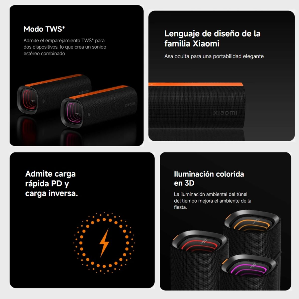 XIAOMI - Xiaomi Sound Party Parlante Bluetooth IP67 Impermeable 50W