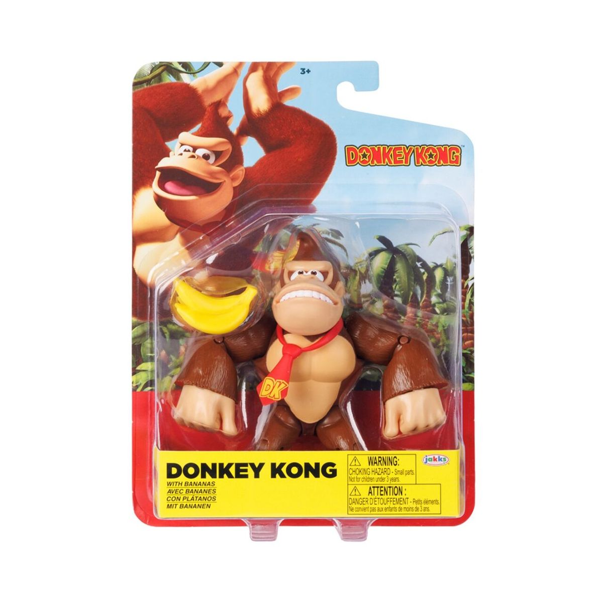 NINTENDO - Figura Donkey Kong 4'' Figura Coleccionable Mario Bros Nintendo