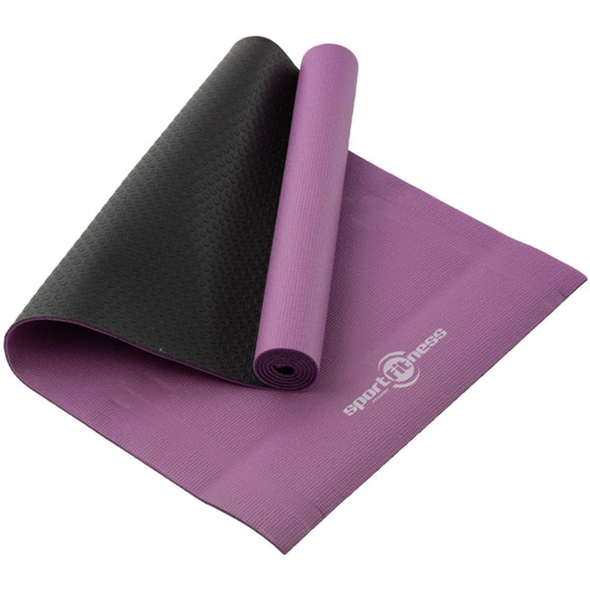 SPORT FITNESS - Mat de Yoga Doble Faz Morado