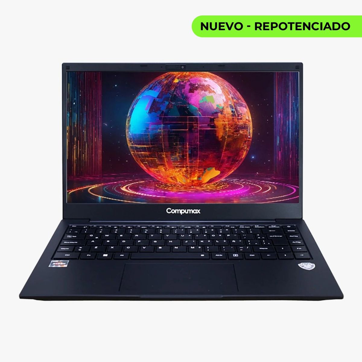 COMPUMAX - PORTÁTIL ONIX AMD RYZEN 7 7735HS/16GB/SSD 1TB/PANTALLA 15.6” FHD / LECTOR DE HUELLA + FUNDA+ MOUSE