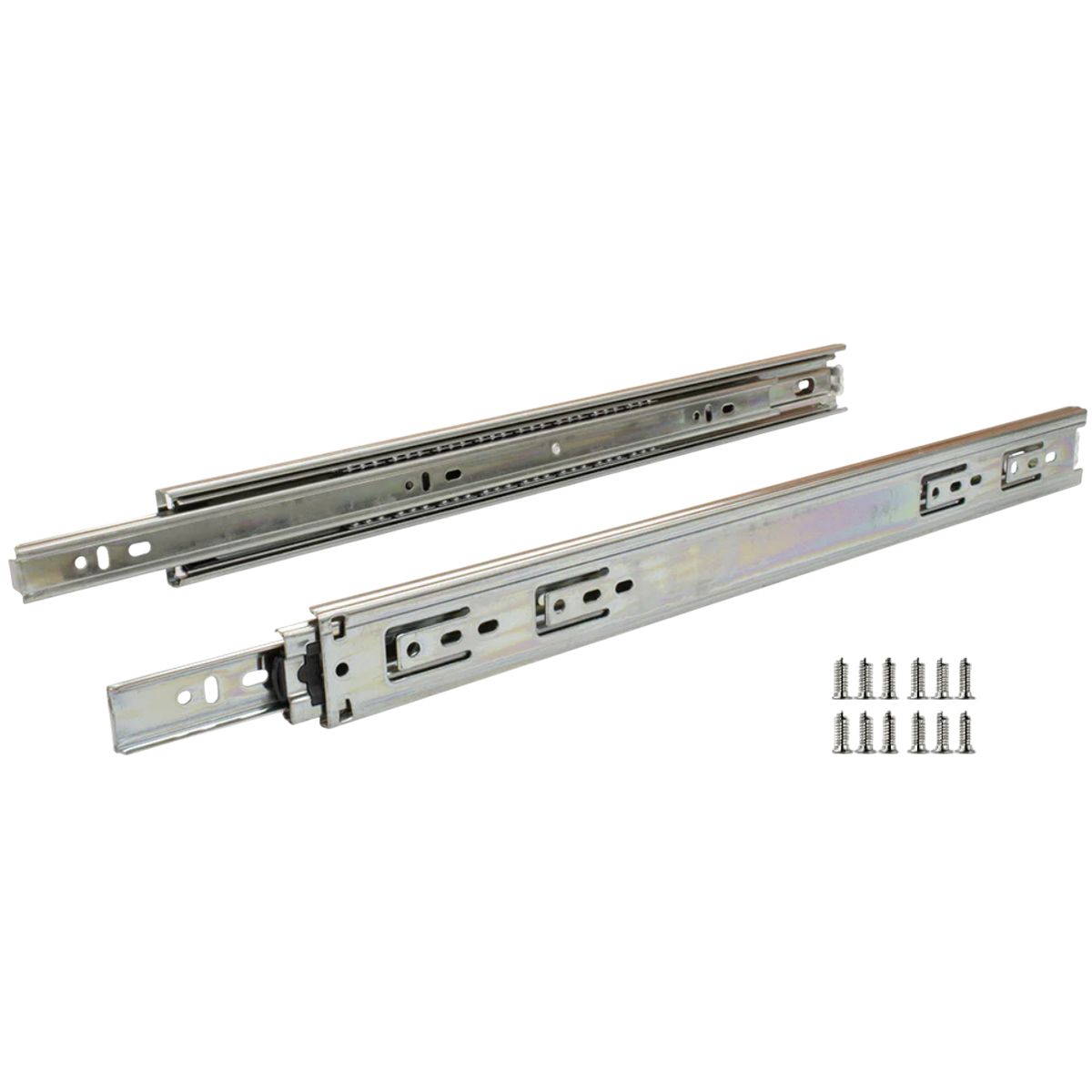 GENERICO - Corredera Para Cajón - Riel Pesado 45 Cm