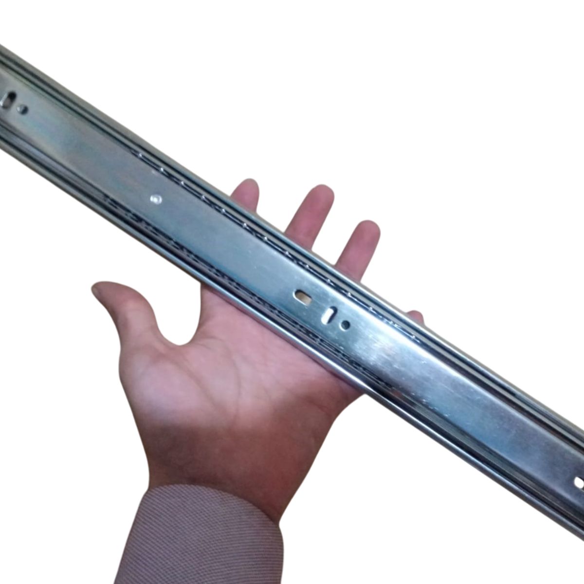 GENERICO - Corredera Para Cajón - Riel Pesado 45 Cm