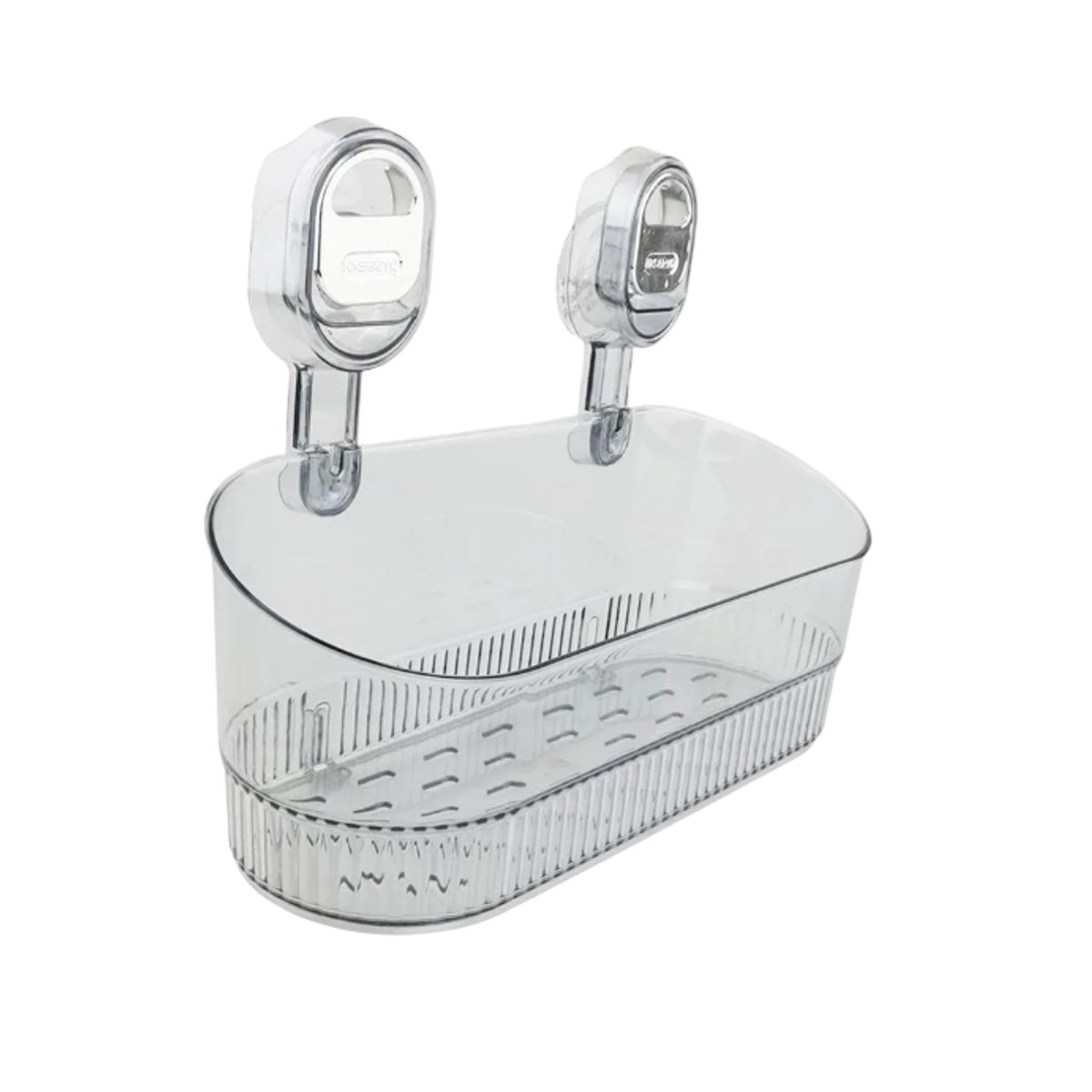 GENERICO - ORGANIZADOR ACRILICO MULTIUSOS CON VENTOSA