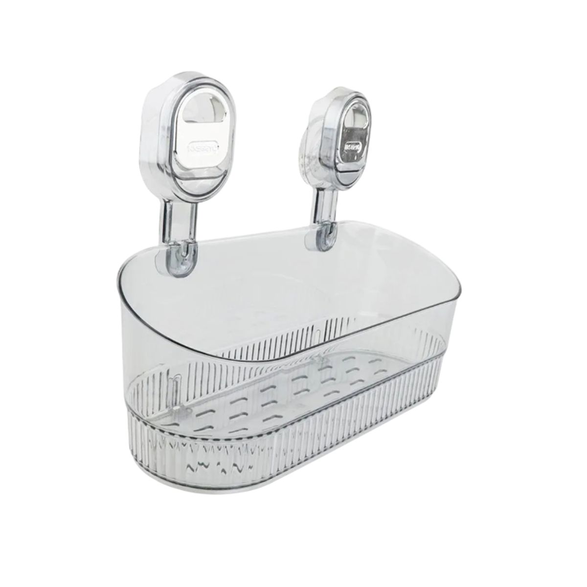 GENERICO - ORGANIZADOR ACRILICO MULTIUSOS CON VENTOSA