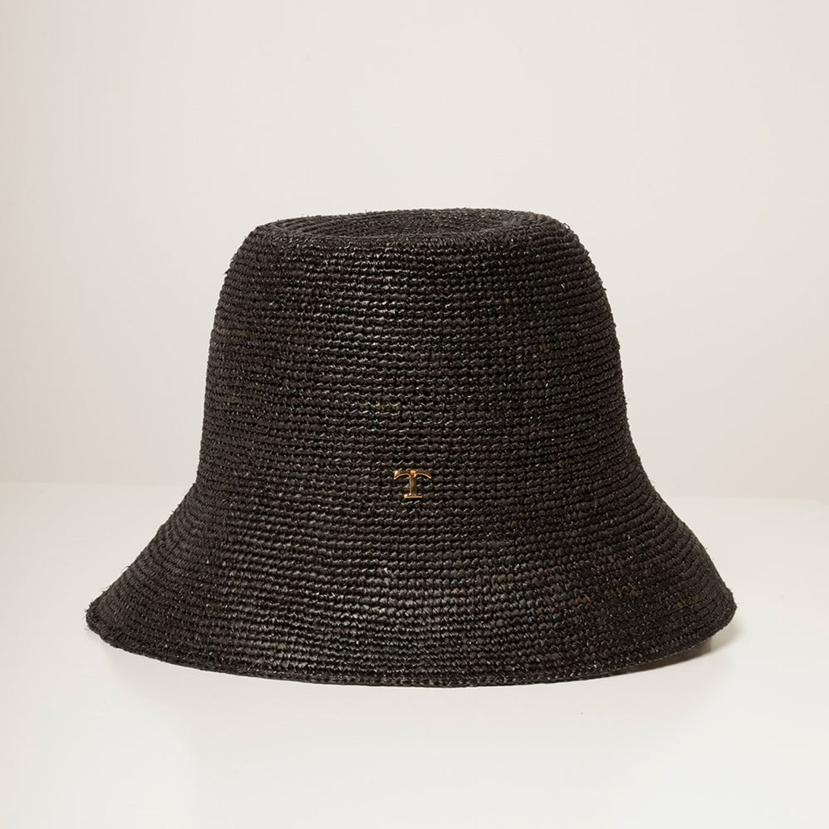 TOUCHE BALNEAIRE - Sombrero tejido en rafia color negro 0S53B61