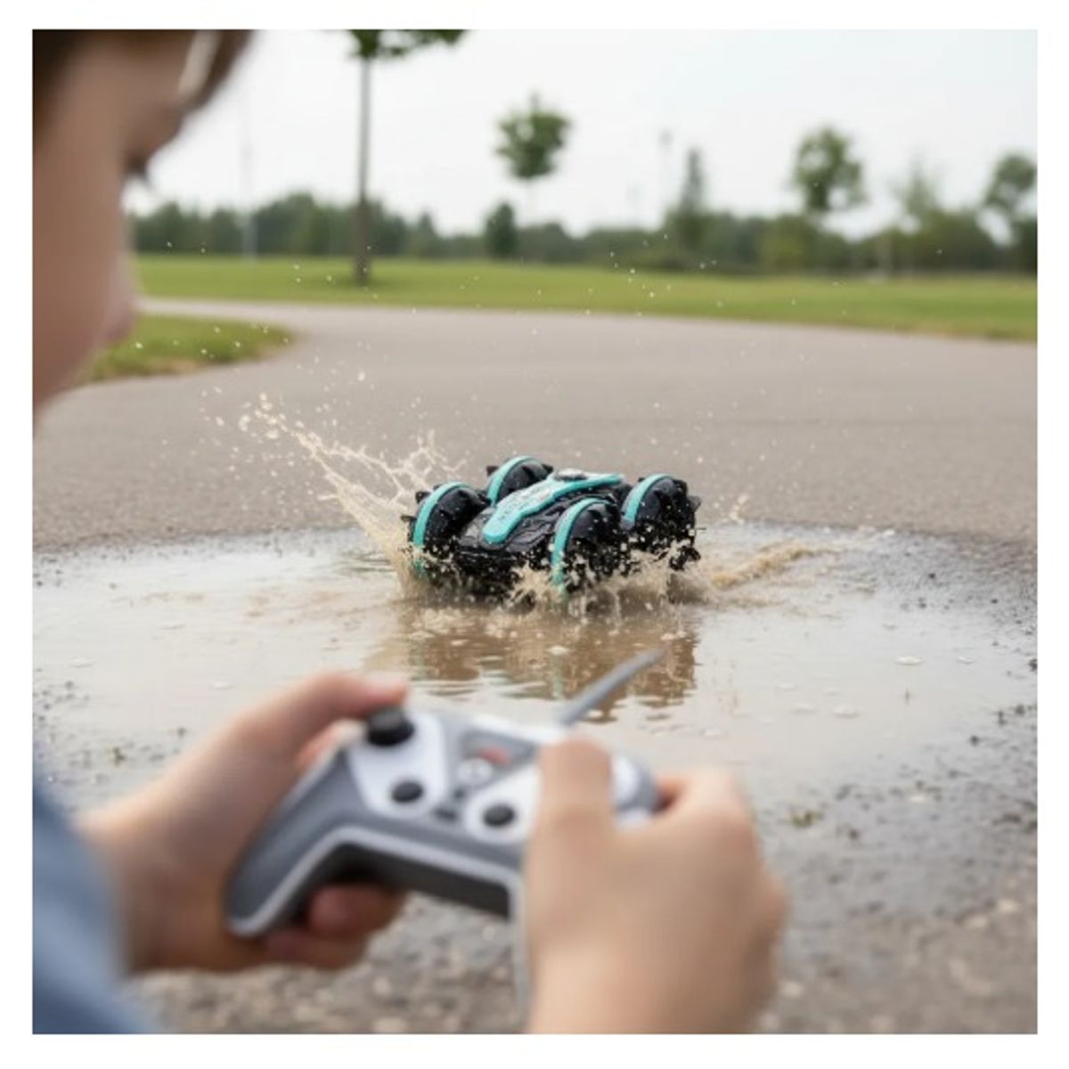 INFANTILES CAJUROMIX - Carro De Control Remoto Todo Terreno