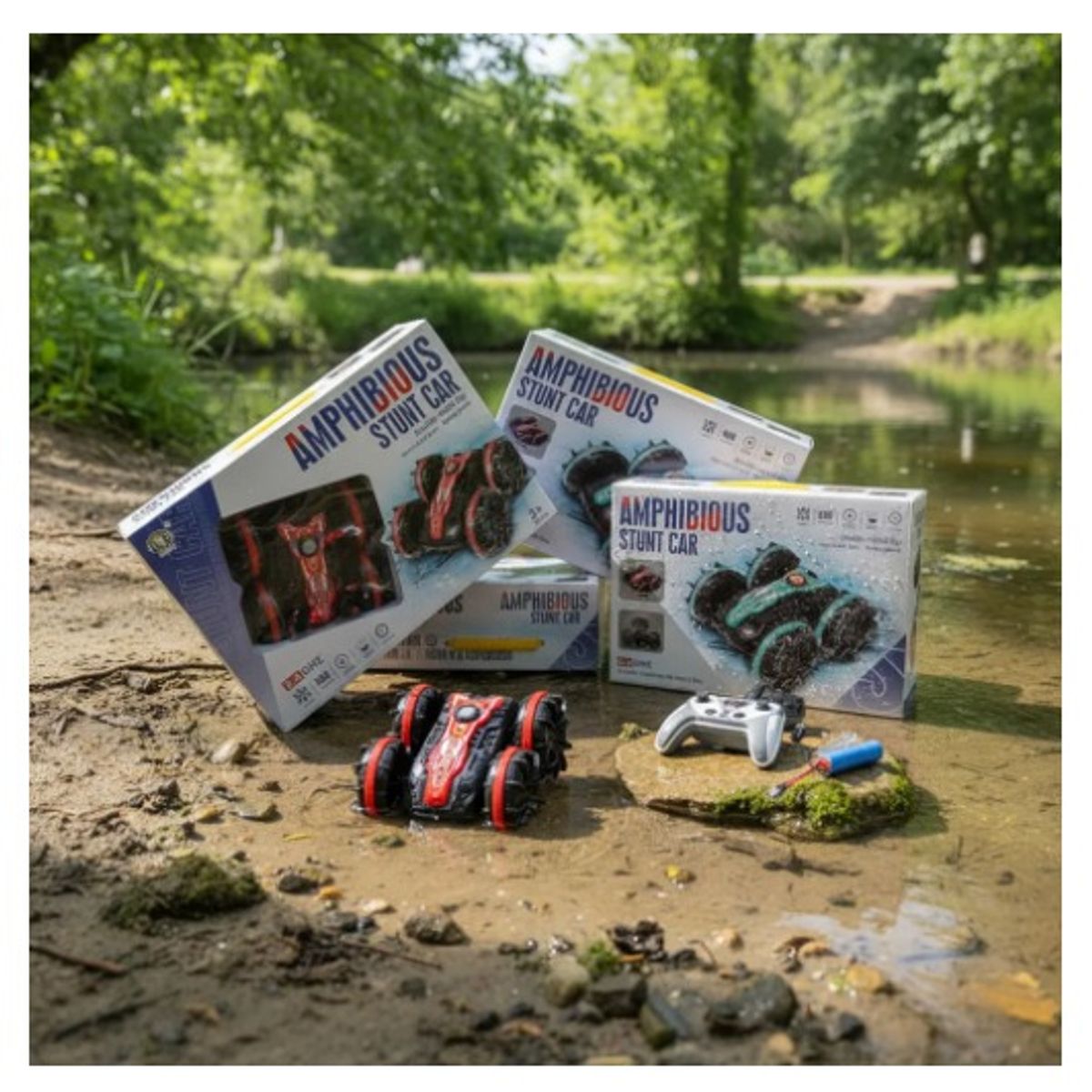 INFANTILES CAJUROMIX - Carro De Control Remoto Todo Terreno