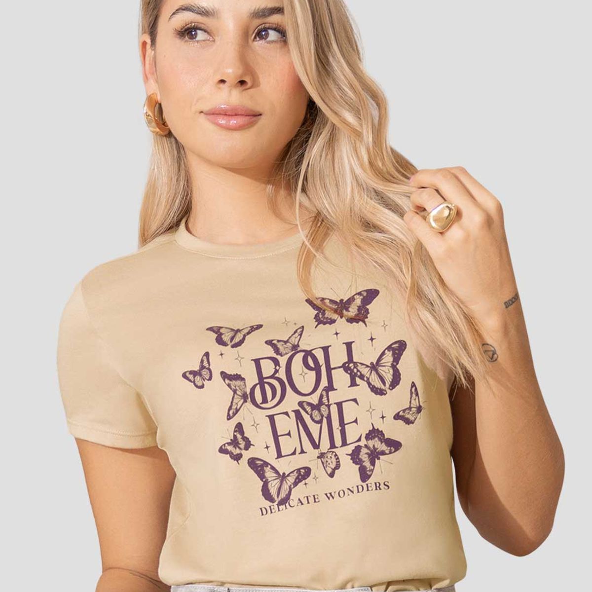 ATYPICAL - Camiseta Mujer Latte Atypical 112621