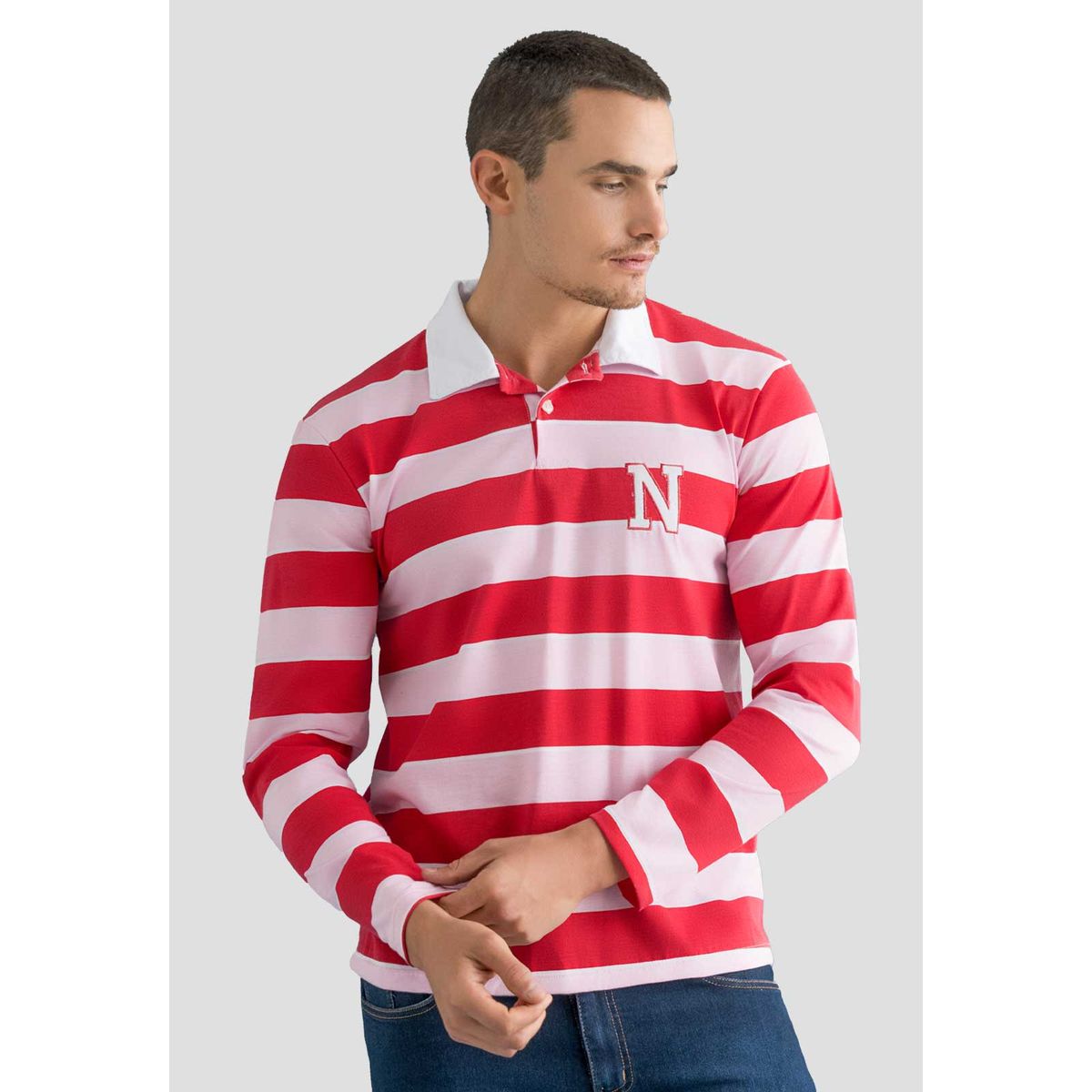 MARKETING PERSONAL - Camibuzo Hombre Estampado Mp 112550