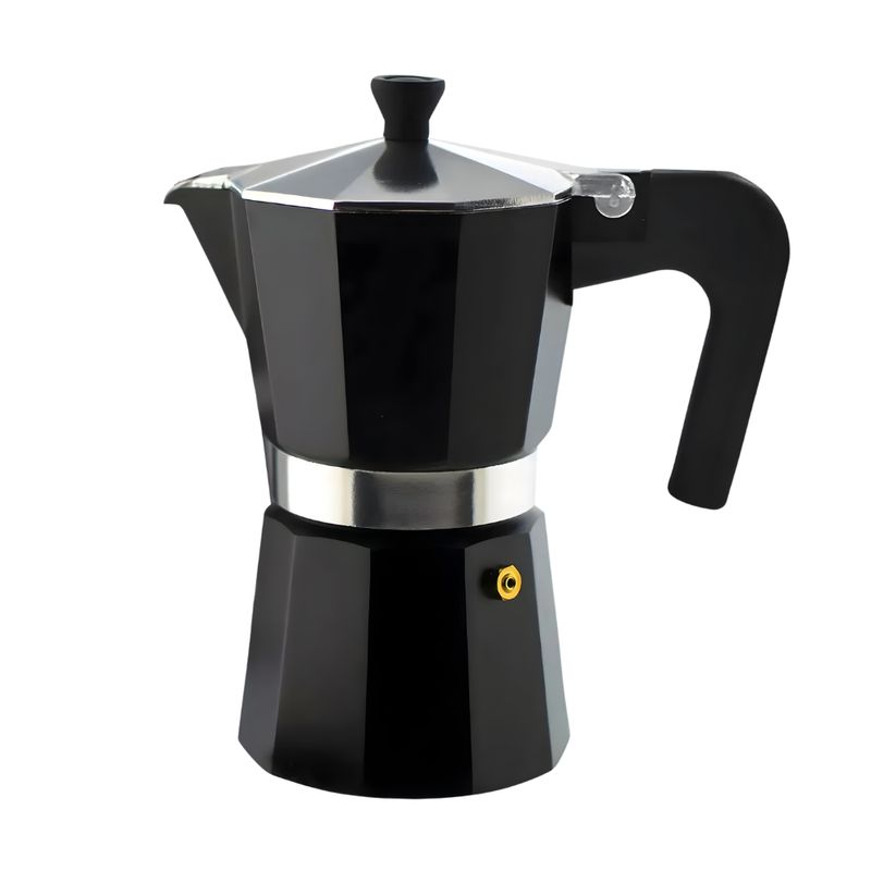 GENERICO - Cafetera Italiana Moka 6 tazas  Cafe Tipo Espresso 300 ML