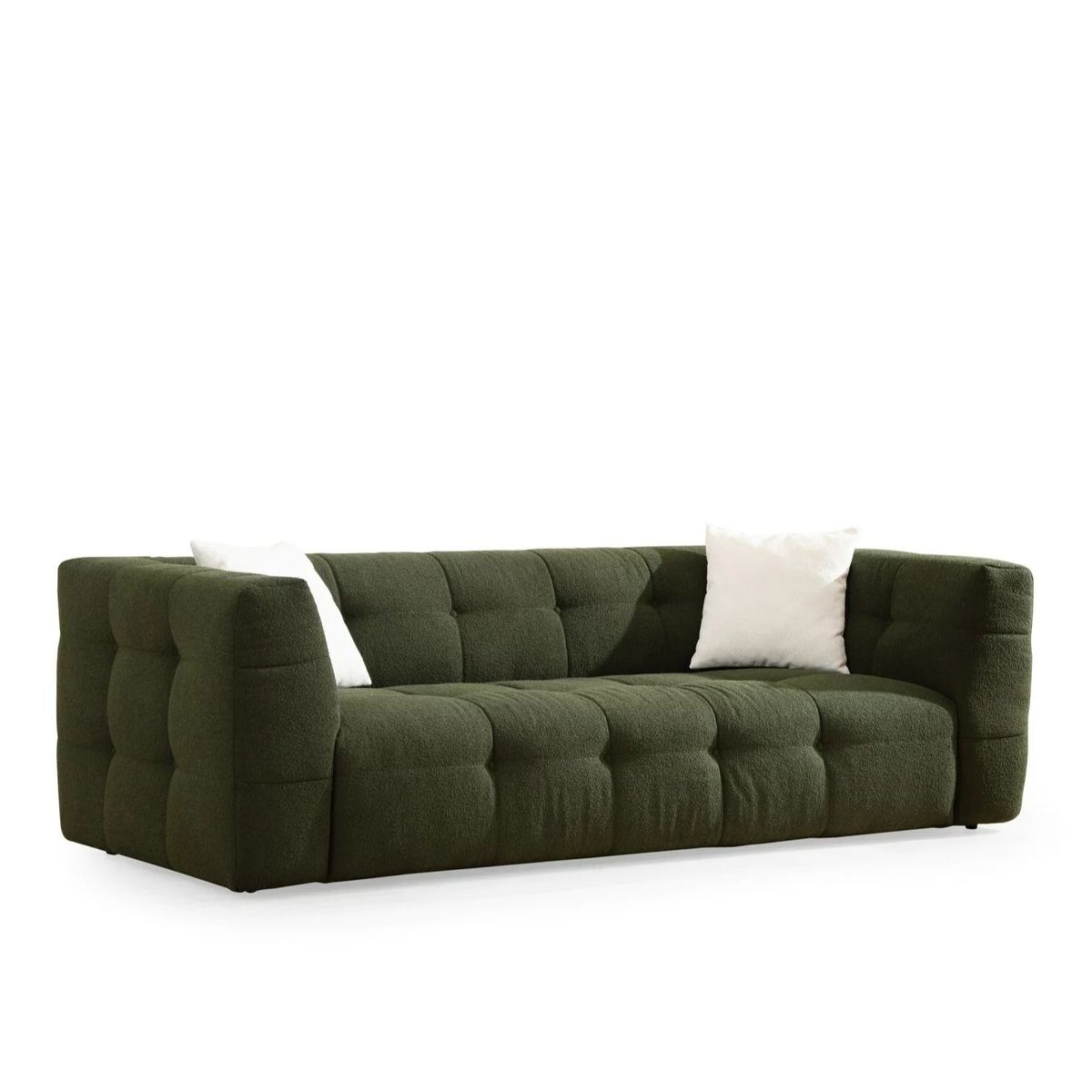 GENERICO - Sofá 3 Plazas Altadena 405 Diseño Amplio y Cómodo Verde