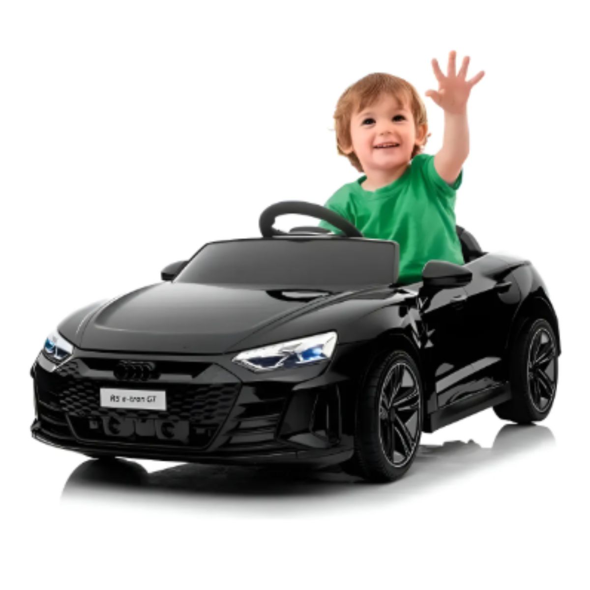 SUBE - Carro Eléctrico Para Niños Recargable Montable AudiQ5 Negro