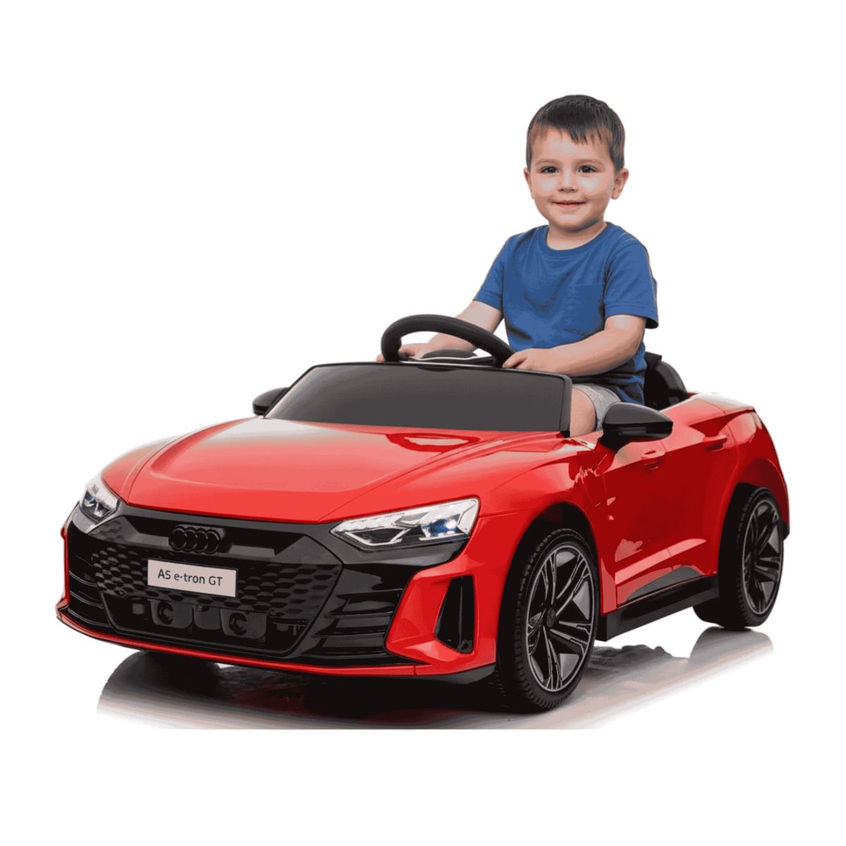 SUBE - Carro Eléctrico Niños Recargable Montable Audi Q5 Rojo
