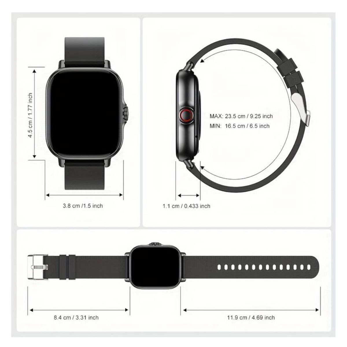 GENERICO - Smartwatch Reloj Inteligente Digital Hombre Y Mujer Smart