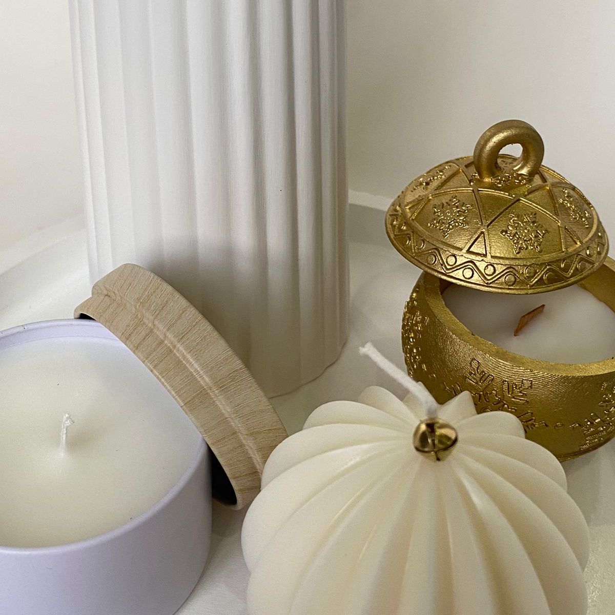 GENERAL - centro de mesa moderno navidad jarron base y decorativos