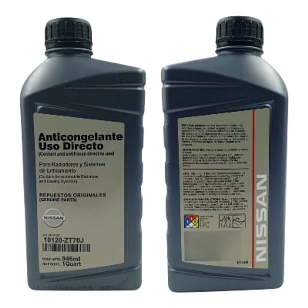 NISSAN - REFRIGERANTE ANTICONGELANTE NISSAN AZUL 1L