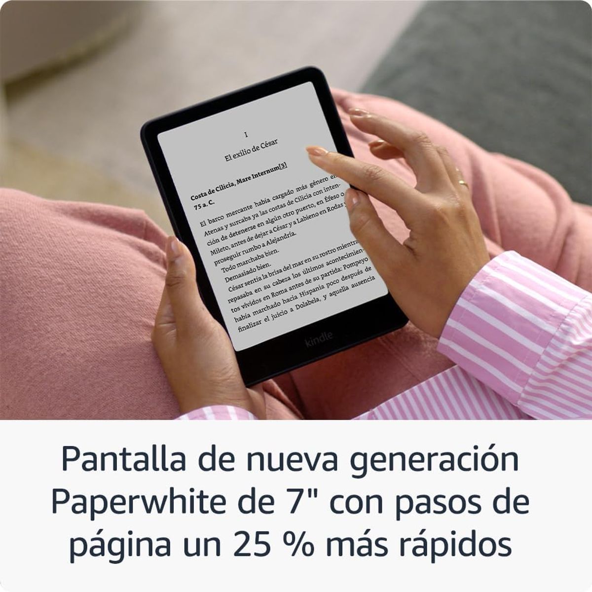 AMAZON - Kindle Paperwhite 12 Gen 16 GB Waterproof 7 Rosa