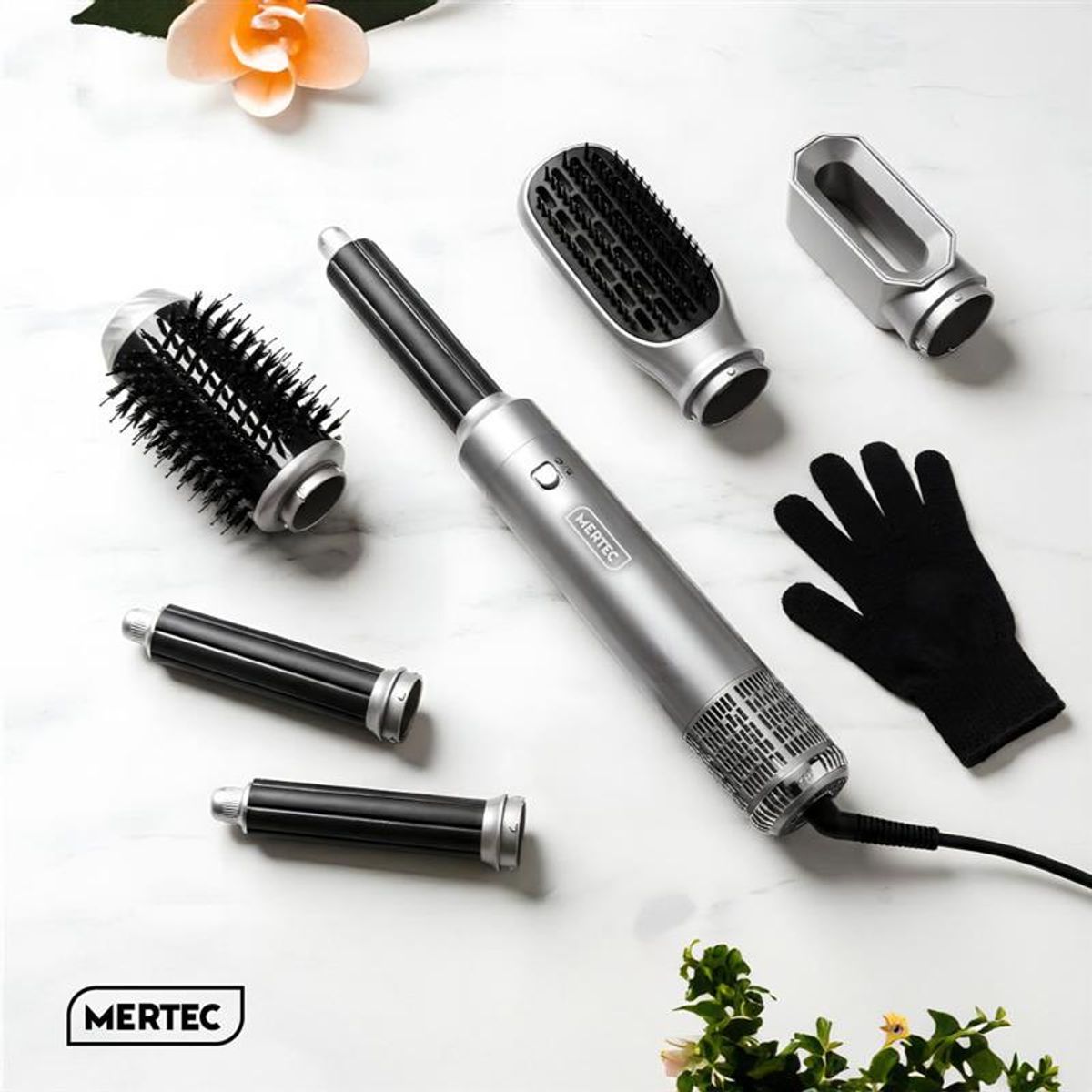 MERTEC - Cepillo Secador Multifuncional Mertec 5 en 1 MT047S