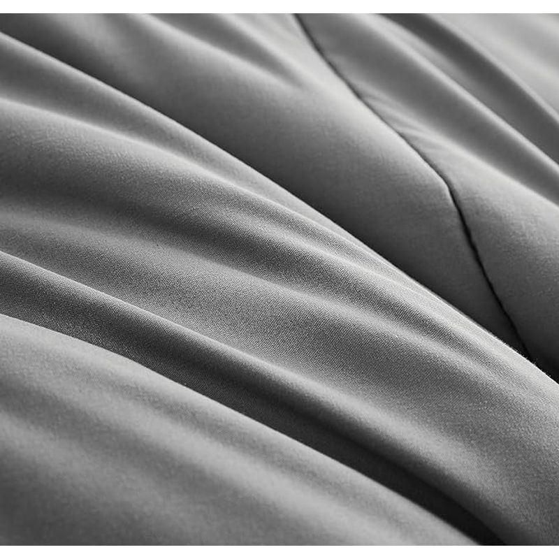 GENERICO - Plumon Edredon Unicolor Cama Doble 3 Piezas