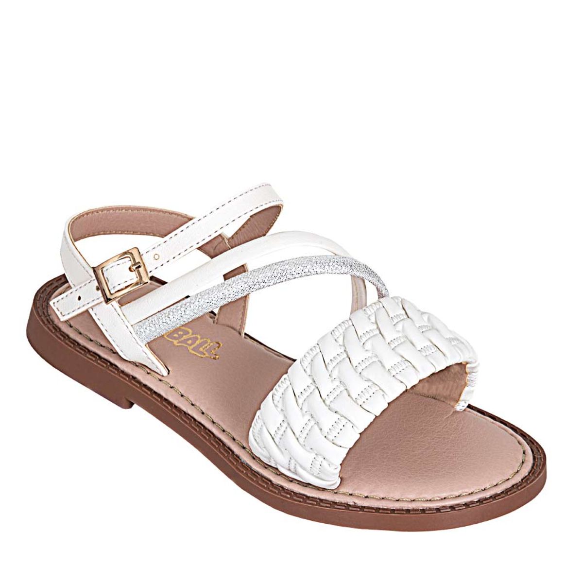 GUMBALL - Sandalia de niña Gumball Blanco sandborisa