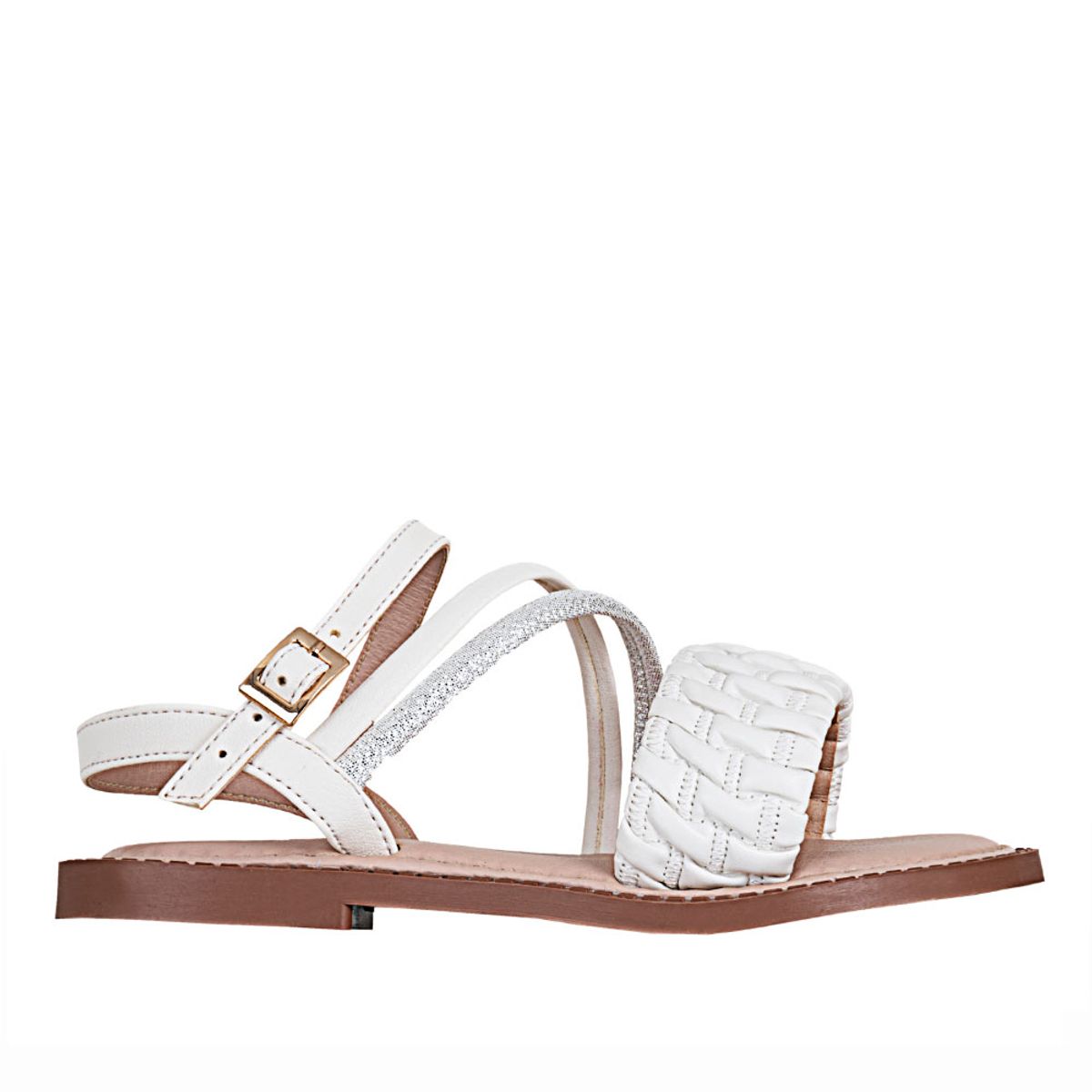 GUMBALL - Sandalia de niña Gumball Blanco sandborisa