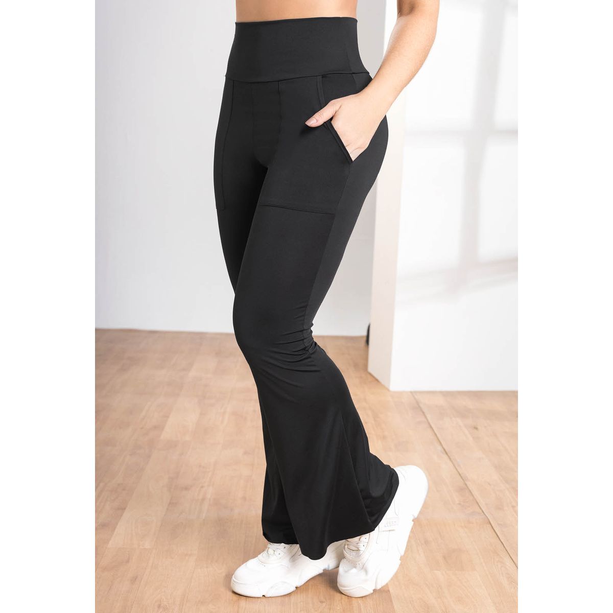 FORMAS INTIMAS - Pantalón Mujer Negro FI 2601