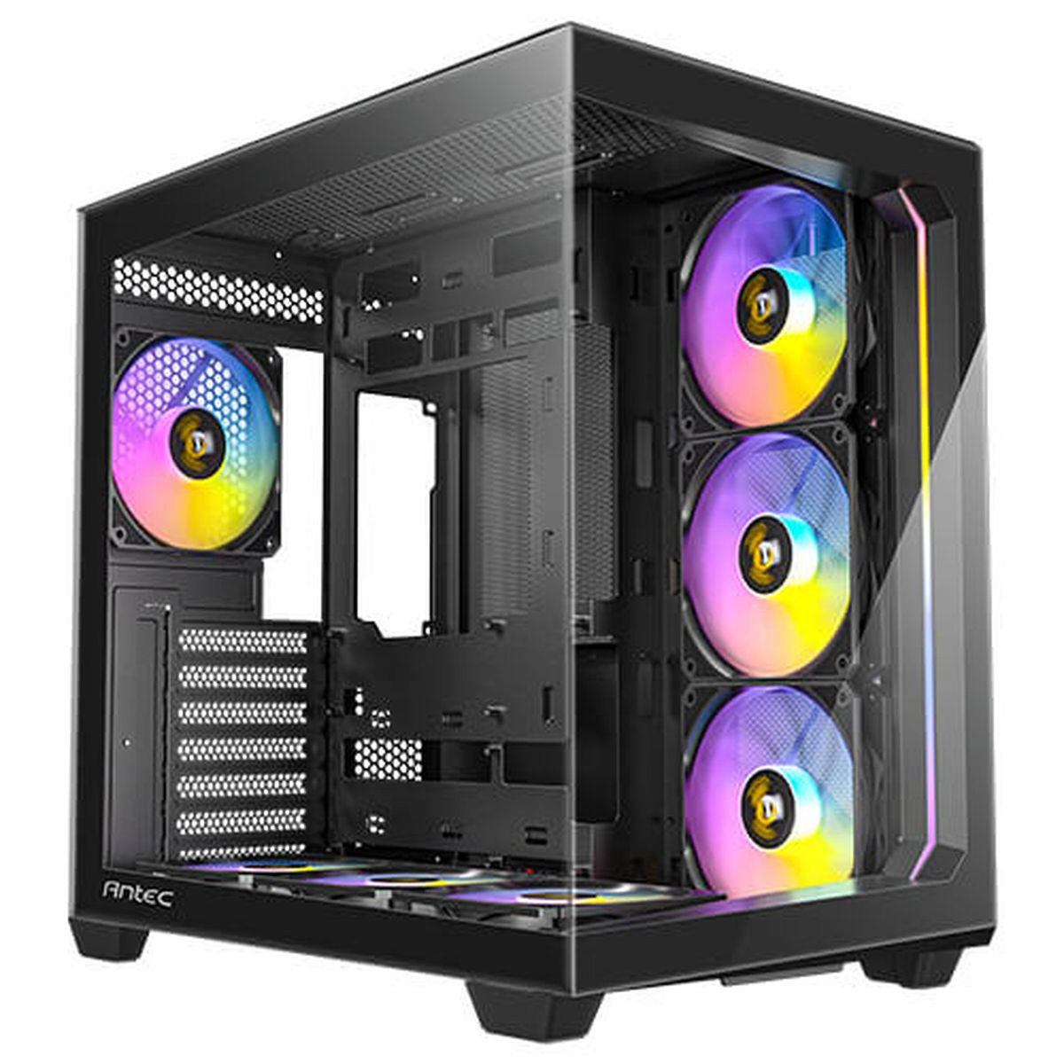 ANTEC - Gabinete Antec C5 ARGB Vidrio Templado - Caja PC 7 Ventiladores