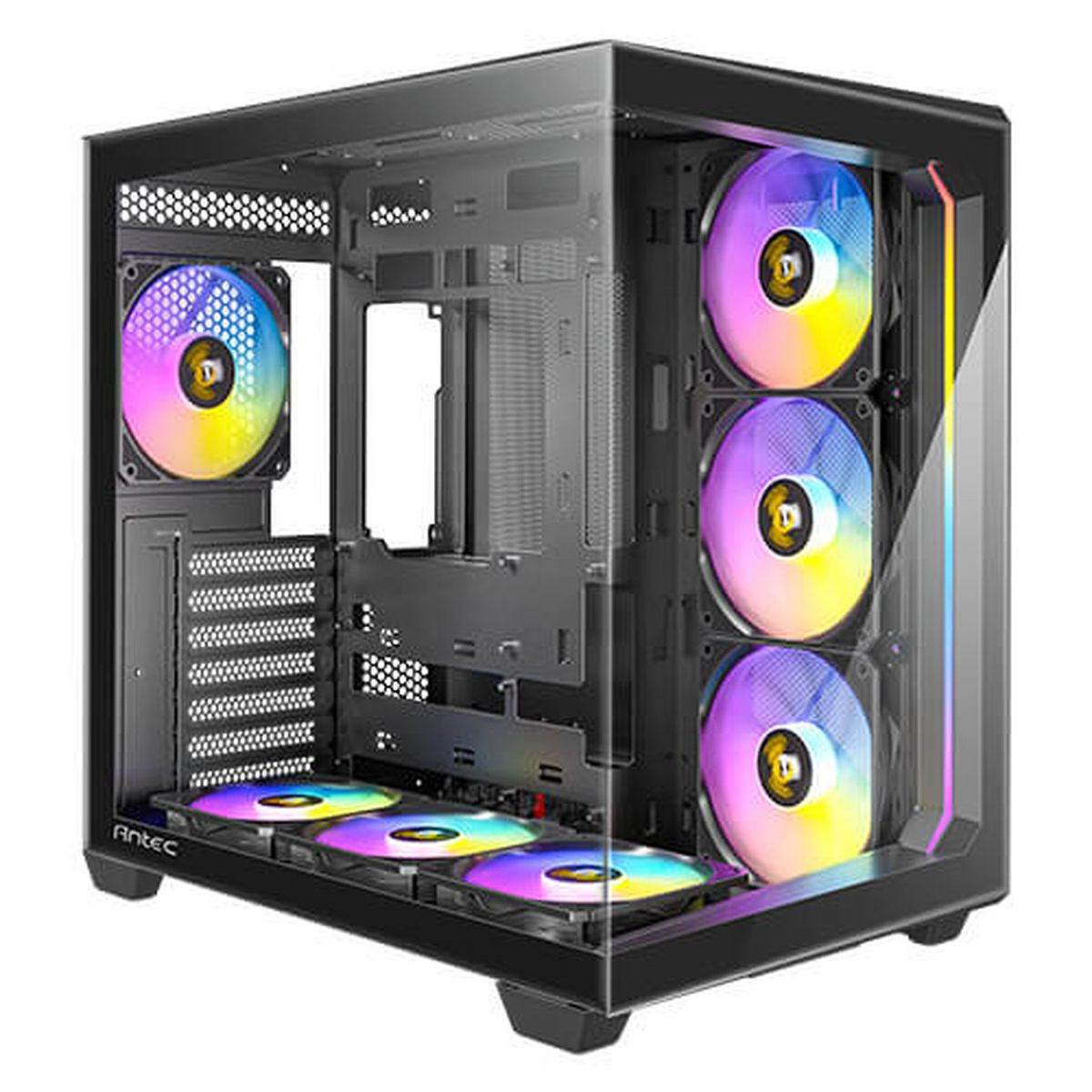 ANTEC - Gabinete Antec C5 ARGB Vidrio Templado - Caja PC 7 Ventiladores