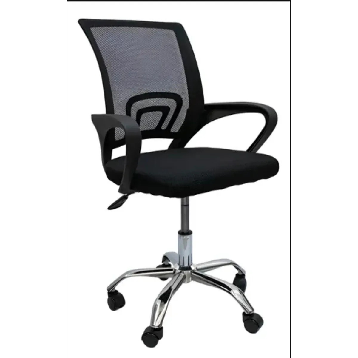 GENERICO - Silla Para Oficina Ergonómica Color Negro