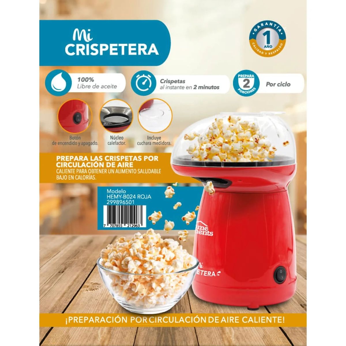 HOME ELEMENTS - CRISPETERA ELECTRICA HOME ELEMENTS