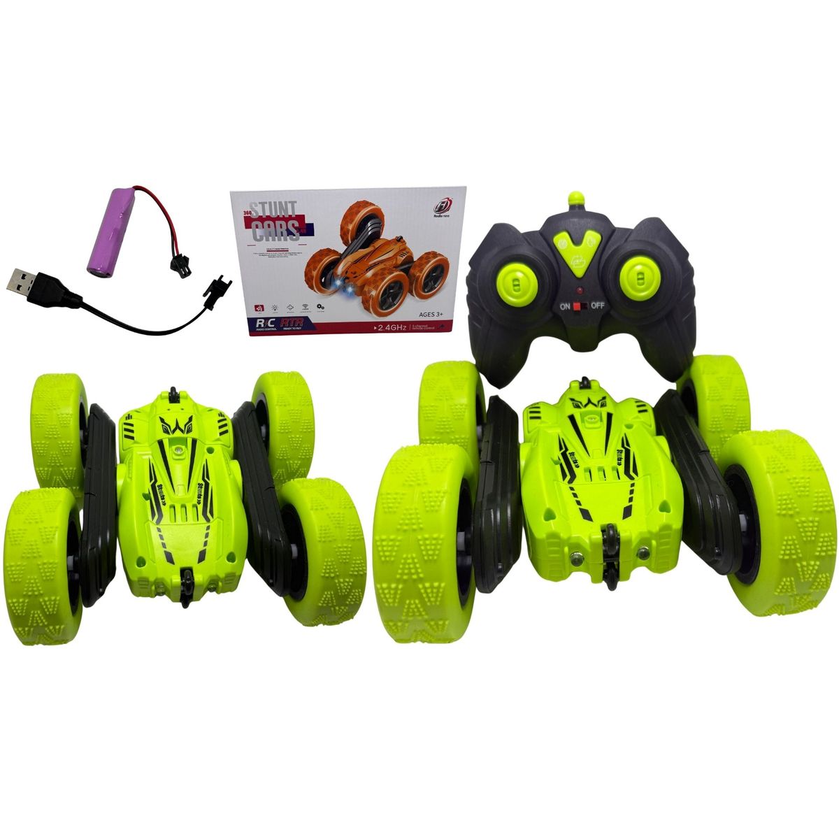 MAZUGI - Carro Loco Con Pila Recargable A Control Remoto De Plástico