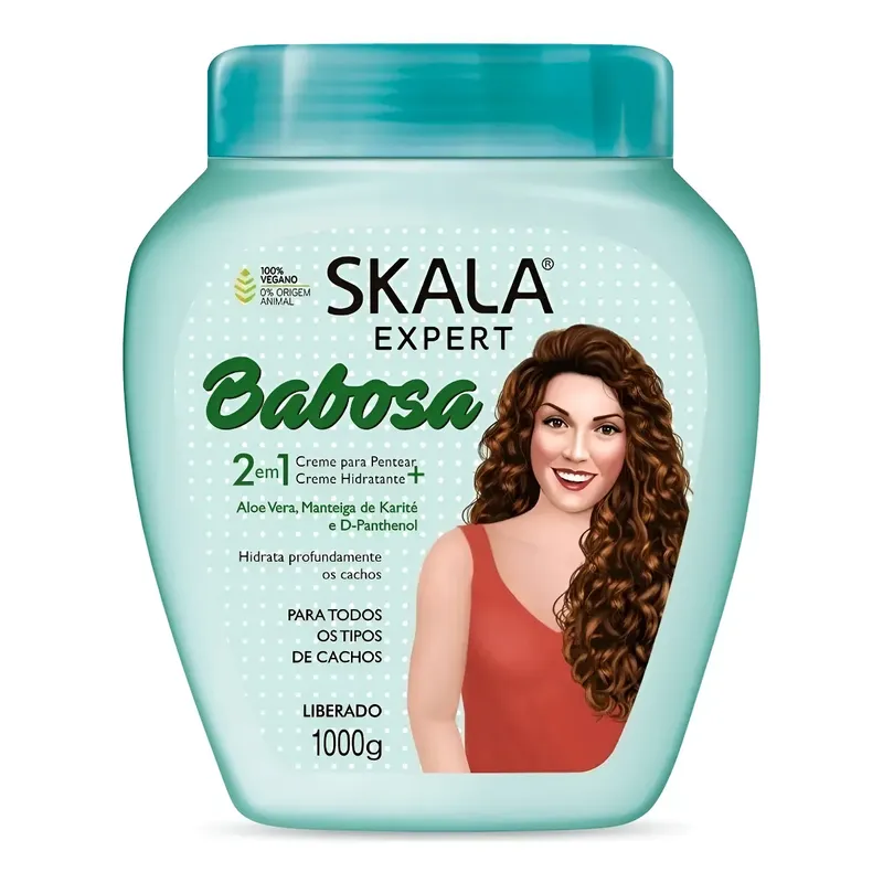 SKALA - Tratamiento Capilar Babosa 2 En 1 Con Aloe Vera 1000g