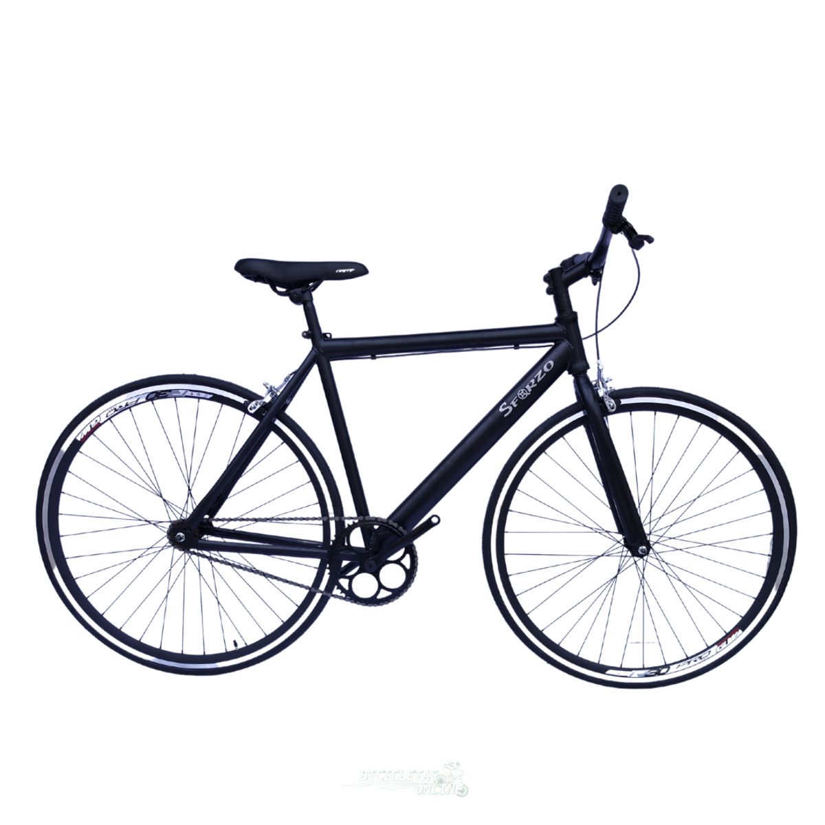 SFORZO - Bicicleta urbana fixed rin 700 - Talla M