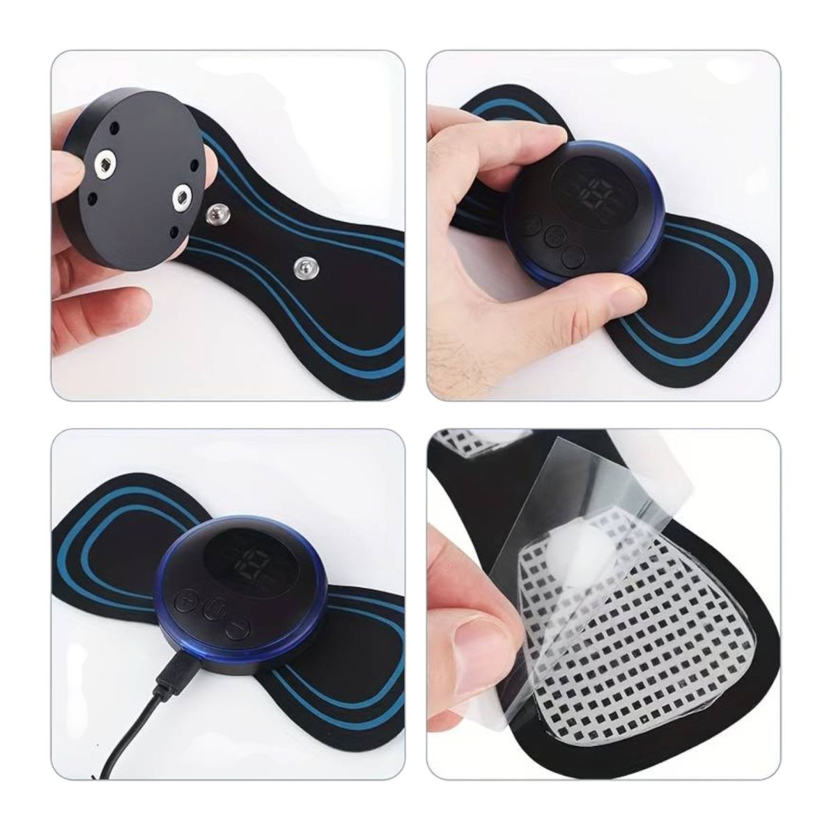 GENERICO - Masajeador Electrico Terapeutico Corporal Pies Y Cervical