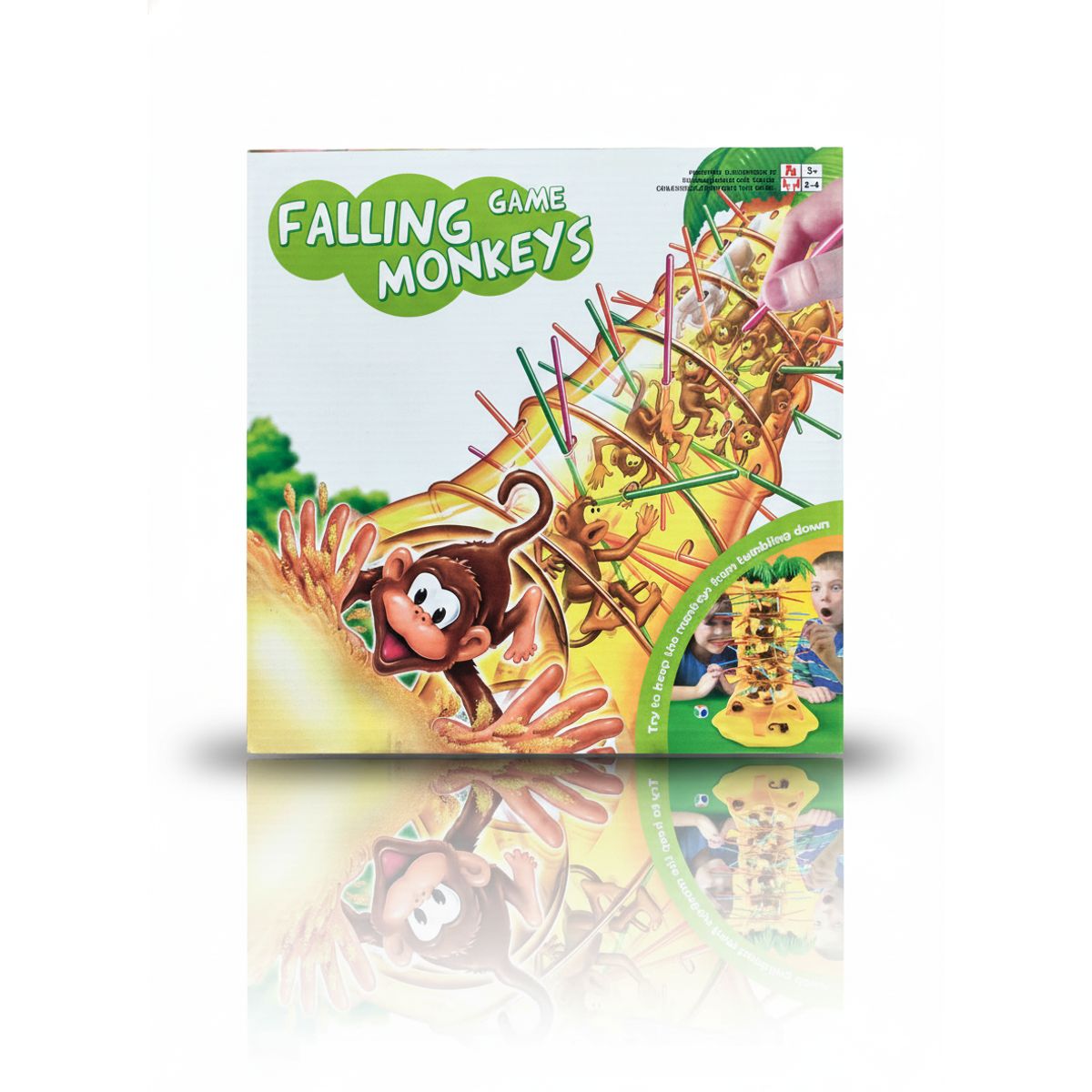 SWISSHOME - JUEGO DIVERTIDO PARA NIÑOS Y NIÑAS +4 AÑOS MONO LOCO