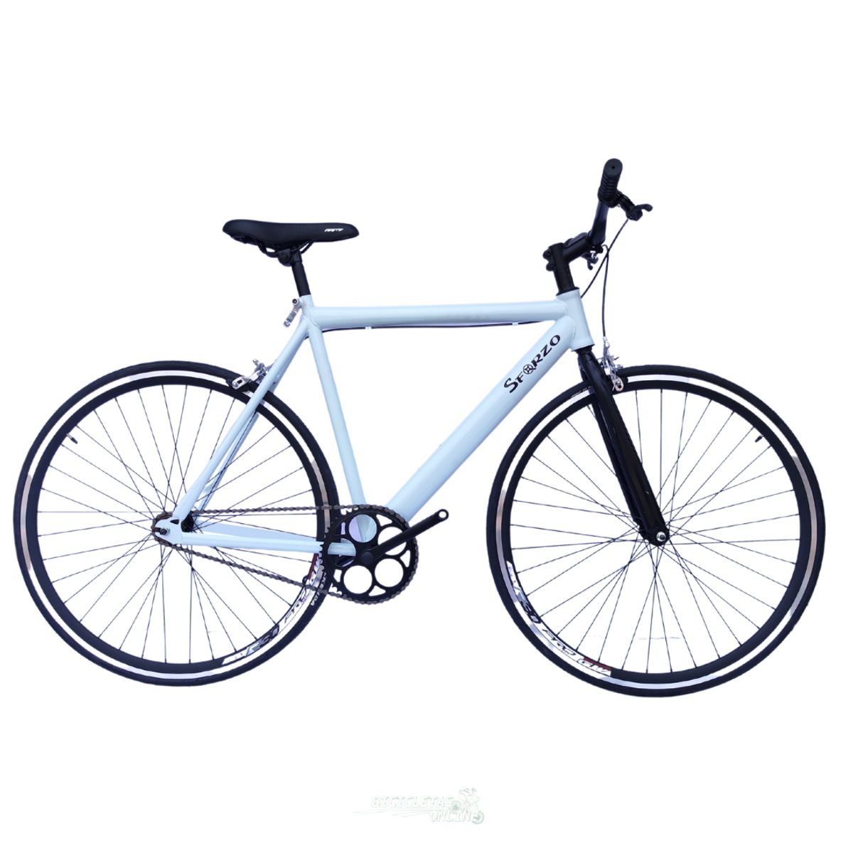 SFORZO - Bicicleta urbana fixed rin 700 - Talla S