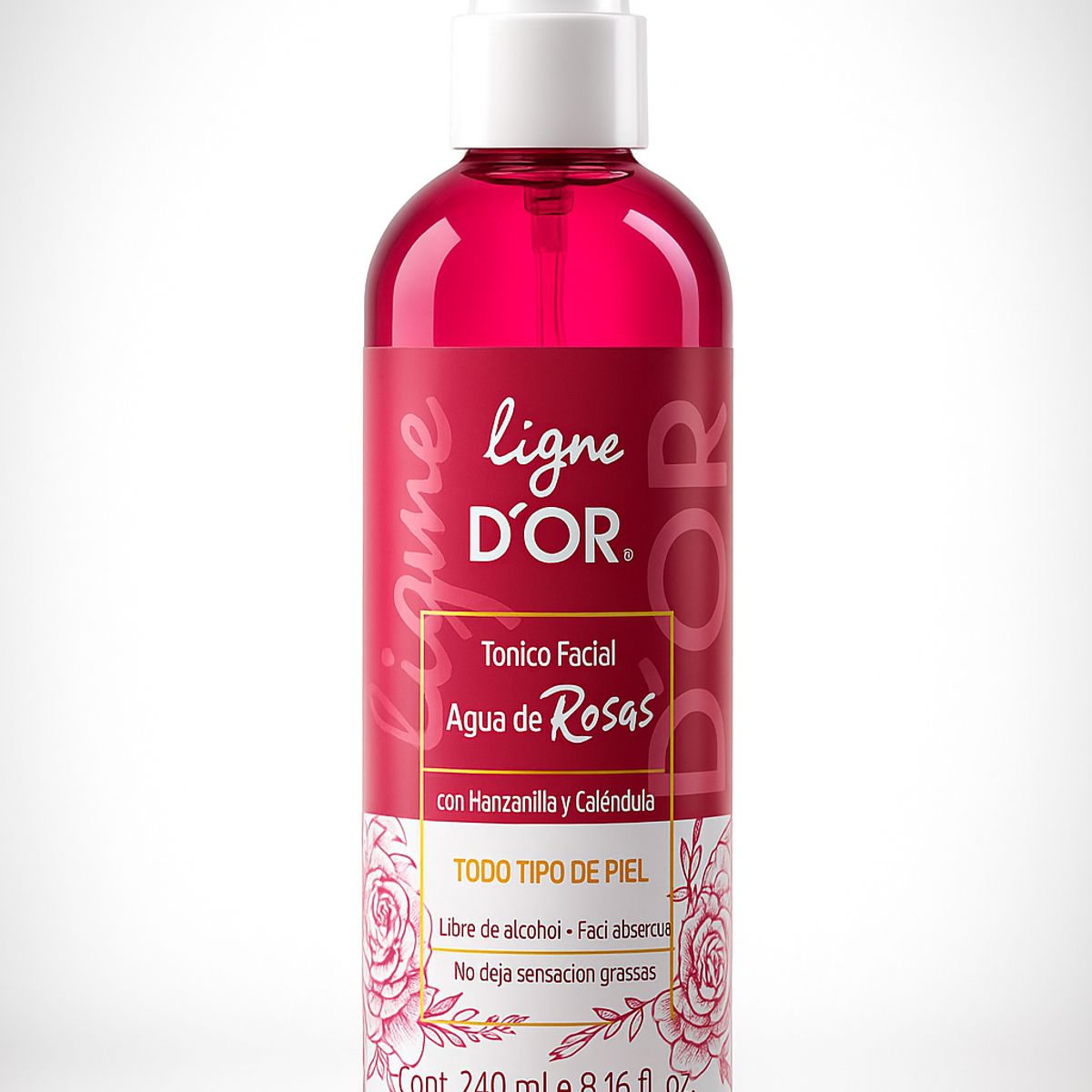 GENERICO - Tónico Facial con Agua de Rosas Ligne D´or
