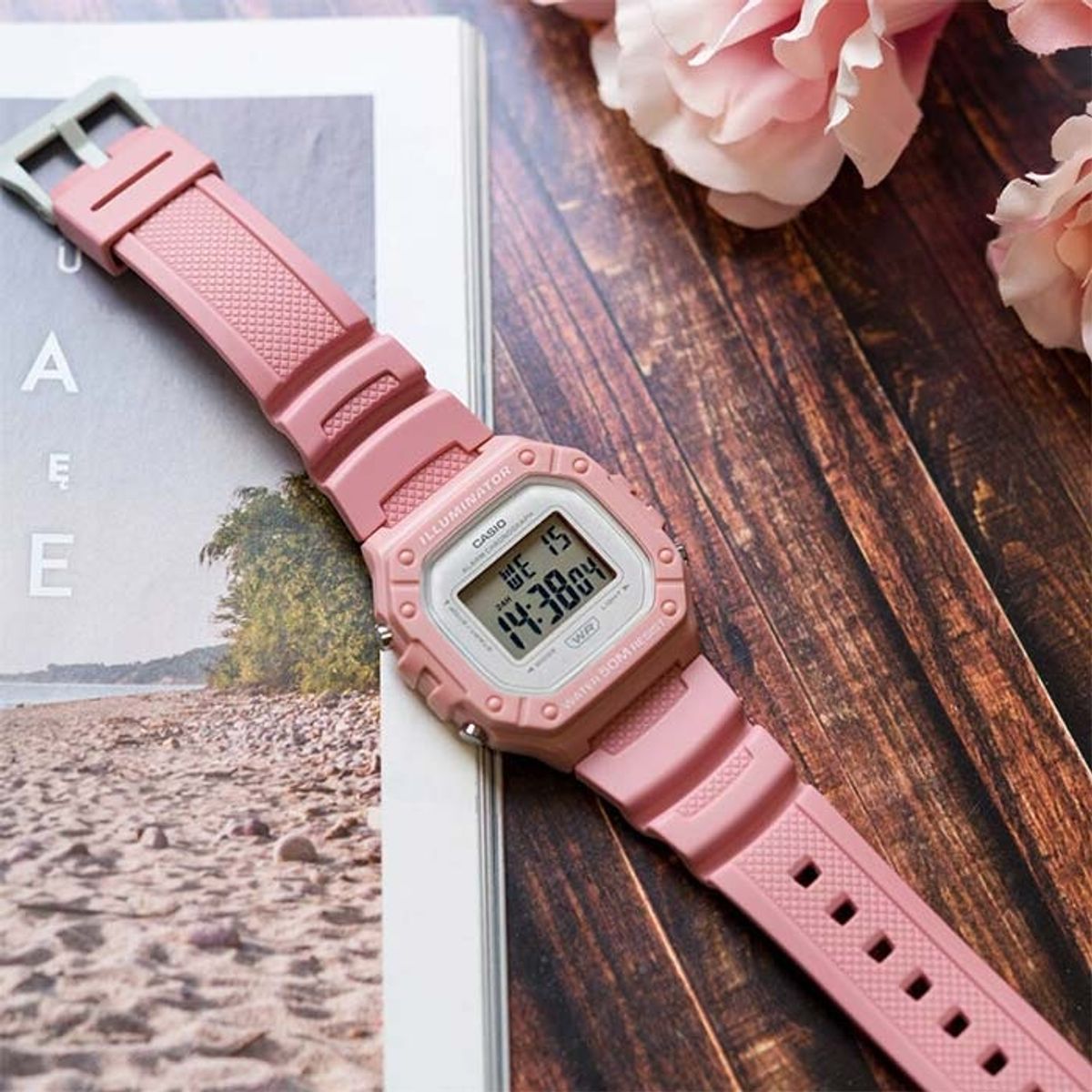 CASIO - Reloj Casio W-218HC-4A Diseño Deportivo