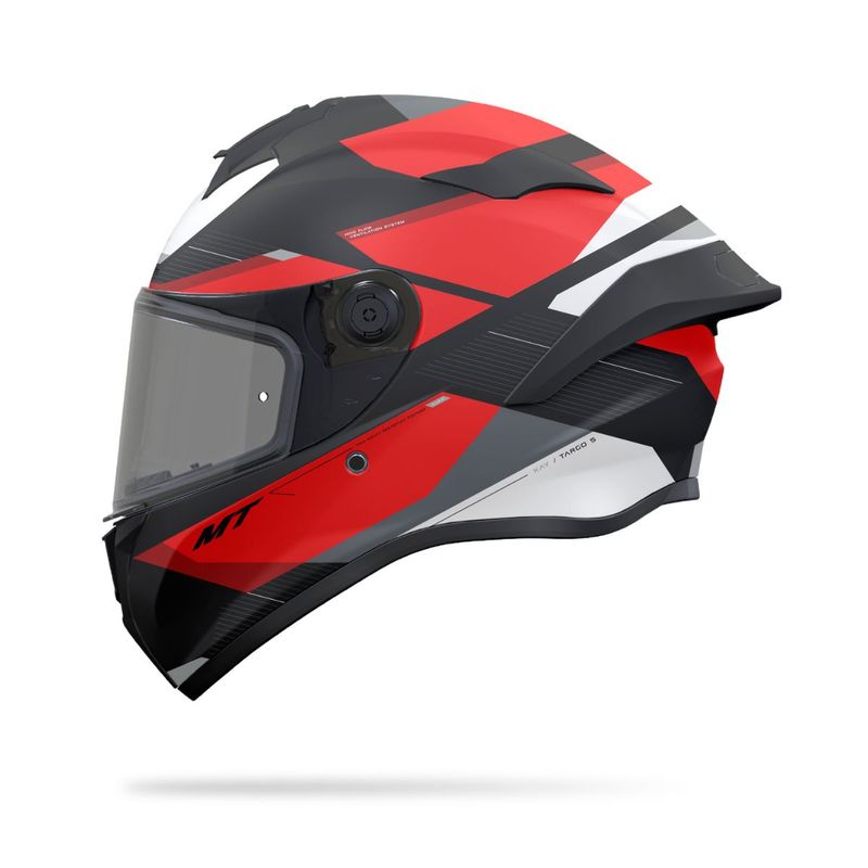 MT HELMETS - CASCO MT HELMETS TARGO S KAY B5 ROJO BRILLO TALLA S