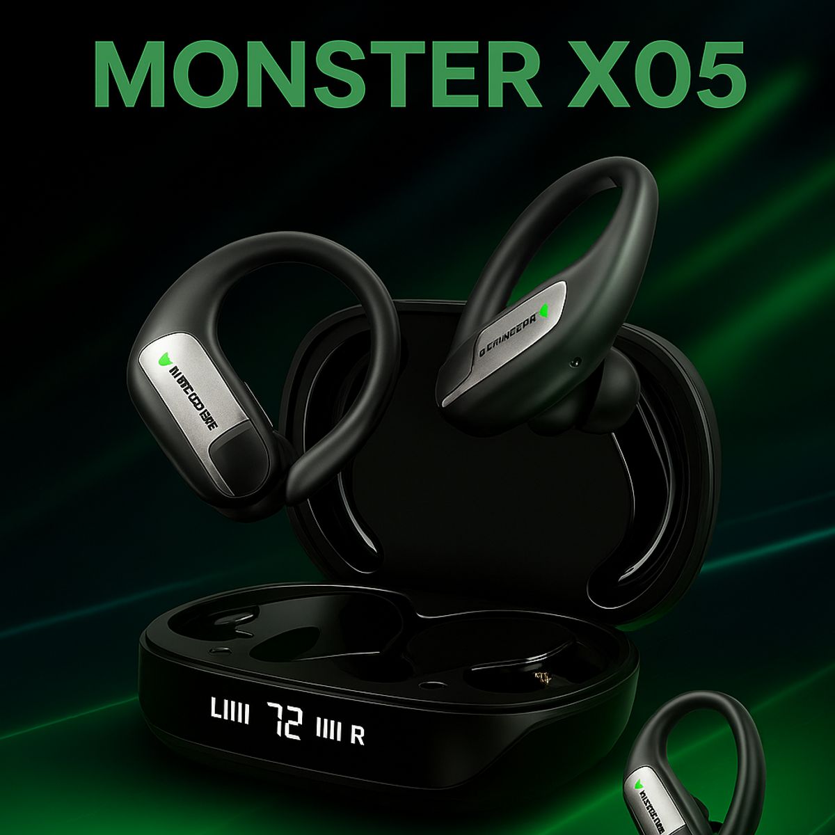 MONSTER - audifonos inalambricos x05 monster para hombre