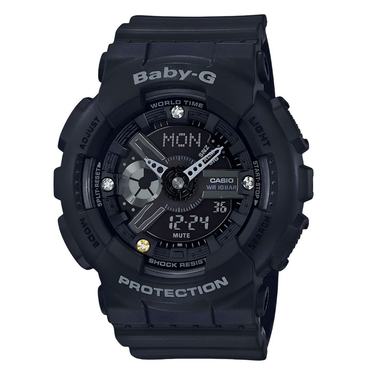 G-SHOCK - Reloj G-SHOCK BABY-G GA-135DD-1A Diseño Deportivo