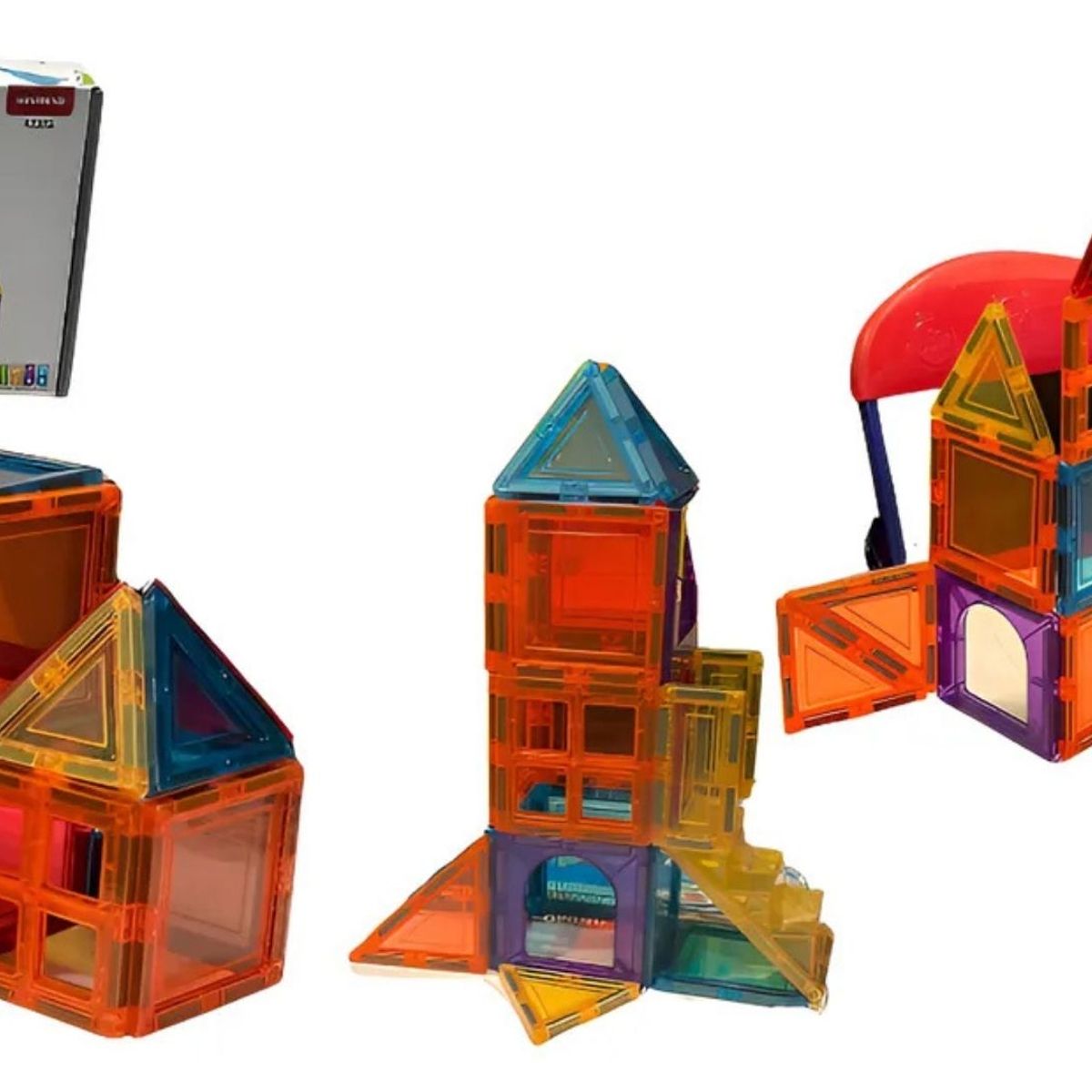 MAZUGI - Bloques Magnéticos Set Construcción Imanes Educativos 26 Pcs