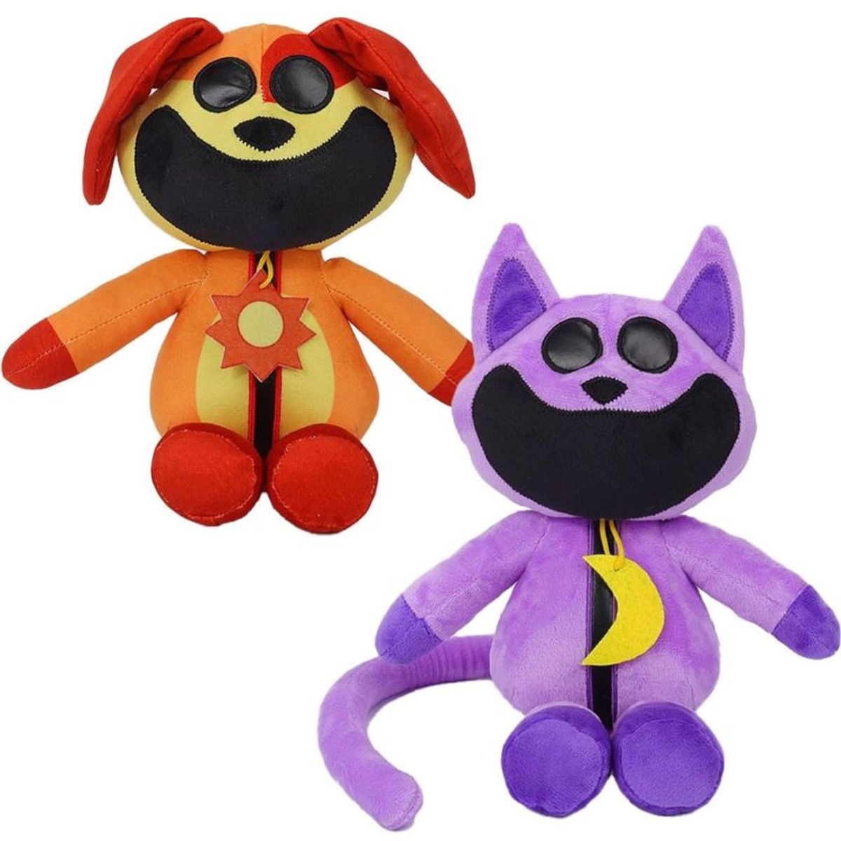GENERICO - Peluche Catnap Y Dogday Smiling Critters Poppy Play Time X2
