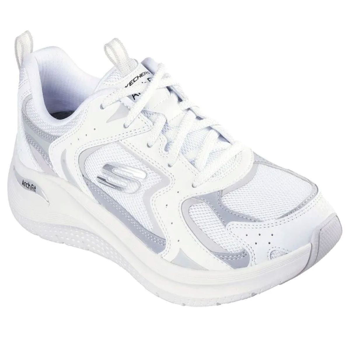 SKECHERS - Tenis Skechers Blanco Mujer  Arch Fit 2 0 Vintage Luxe White 150332-Wht