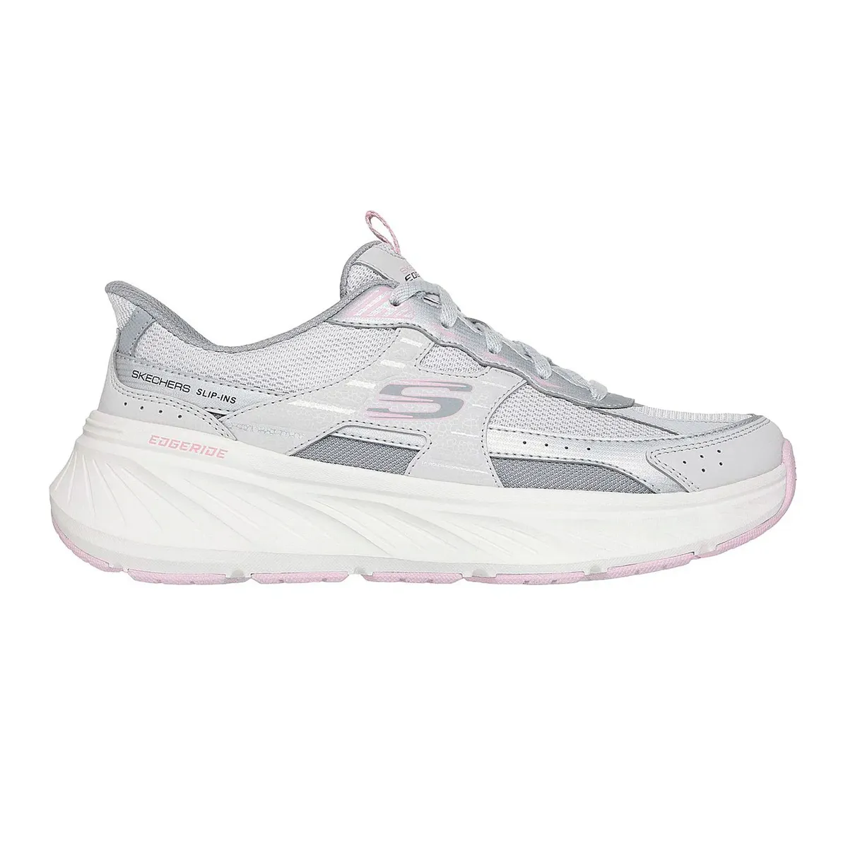 SKECHERS - Tenis Skechers Multicolor Mujer Edgeride Retro Remix Gray 150497-Gypk