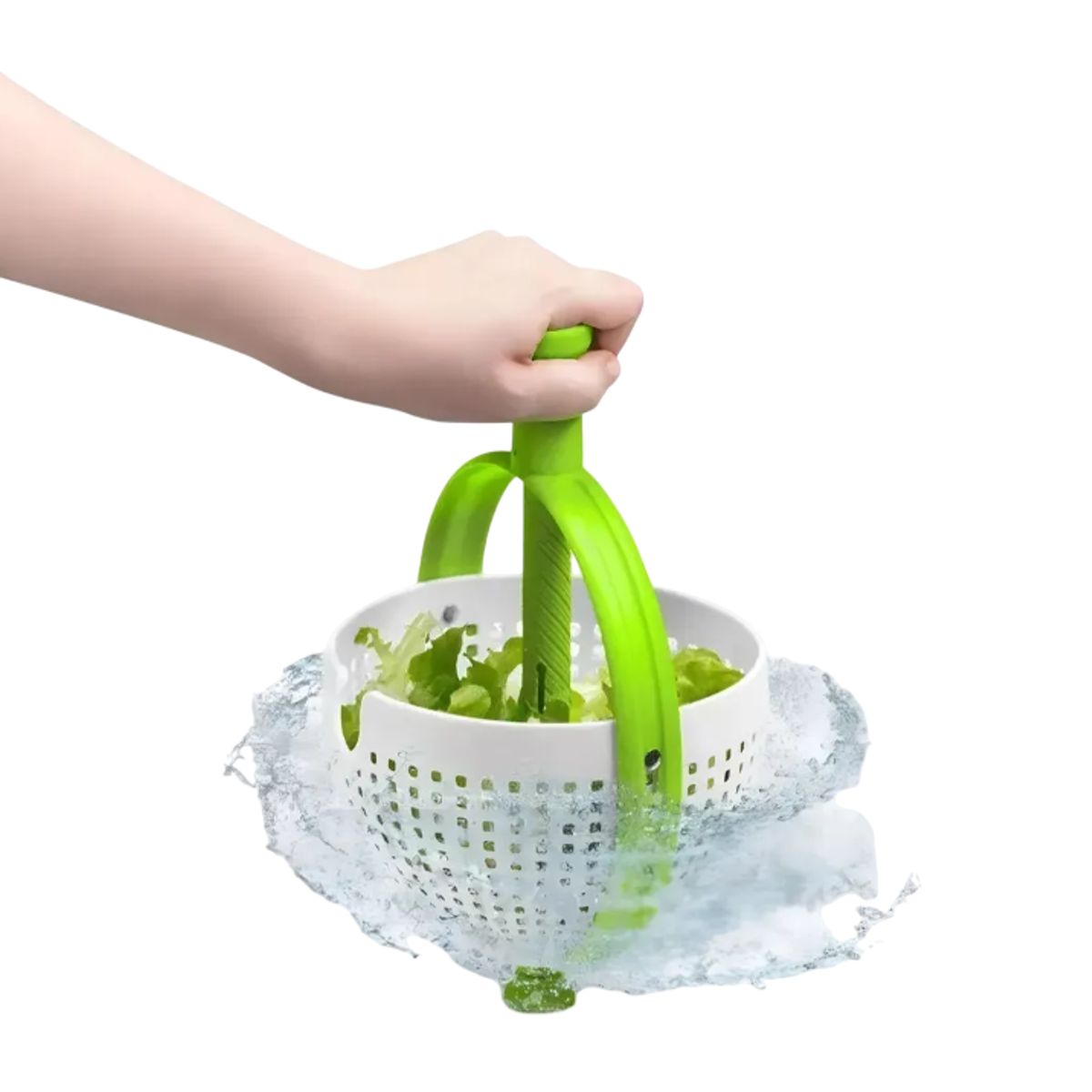 GENERICO - Colador Escurridor Giratorio Verduras Fruta 4608