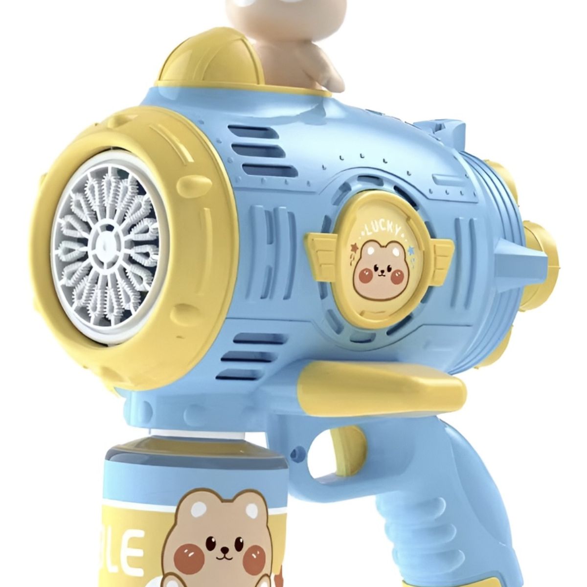 GENERICO - Pistola Burbujas Infantil Juguete Niño Con Luz Led Burbujero